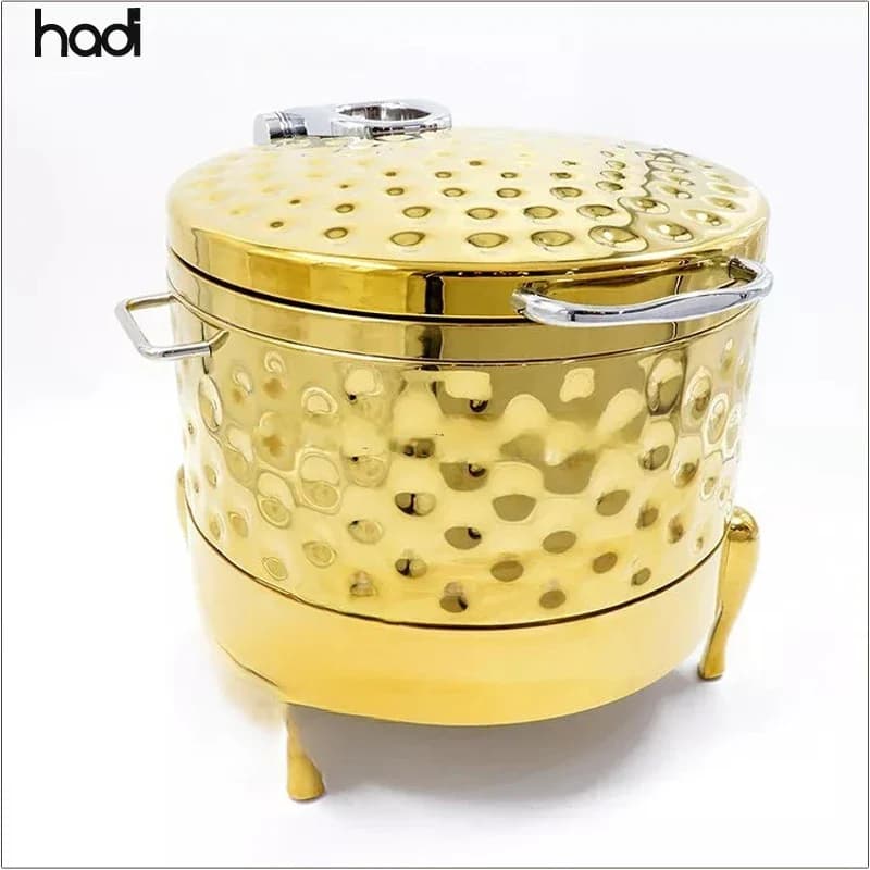 Scaldavivande Commerciale in Acciaio Inox Nero da 11L, Pentola per Zuppa da Ristorante, Attrezzatura per Riscaldamento e Mantenimento Caldo per Hotel