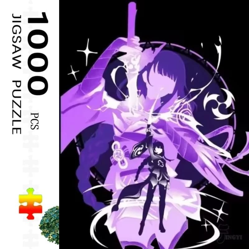 Anime Cartoon Game New Style Educational Puzzle Difficult Challenge Leisure Decompression Jigsaw Puzzle