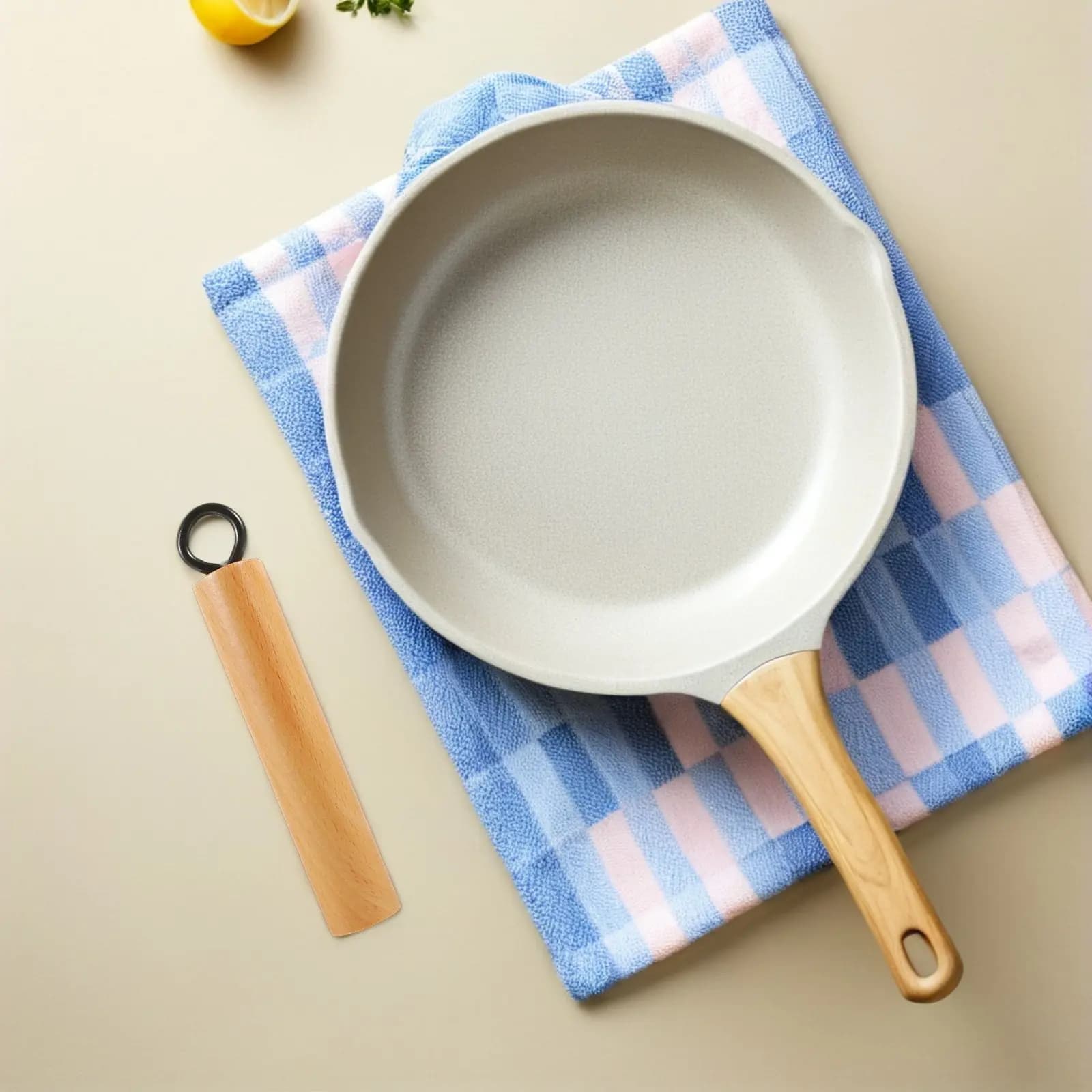 Removable Wood Handle for Pots, Substitute, Heat Resistant, Ergonomic, Long, for Padelle, Wok, Milk Pots, Kitchen Tools