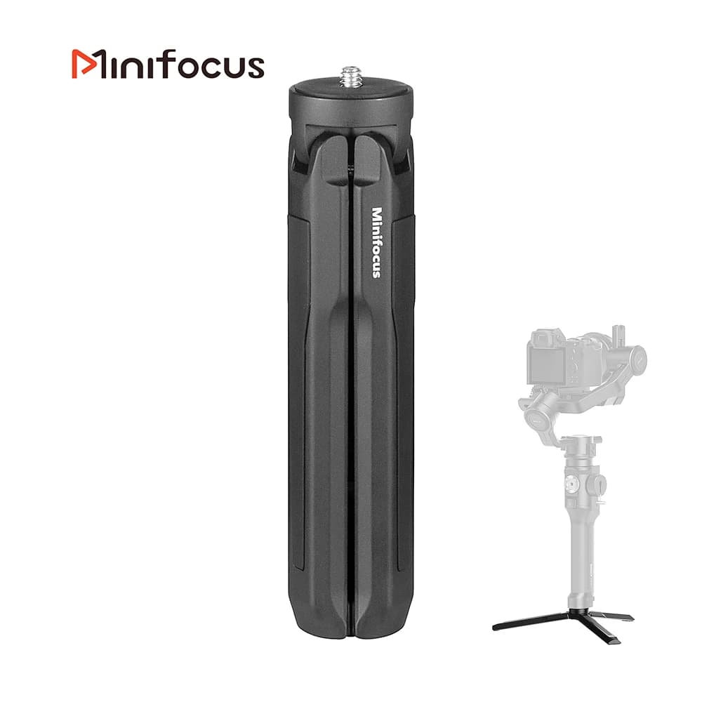 Mini treppiede da tavolo in alluminio per MOZA Dji RS 4 3 Pro Ronin S SC RS2 RSC2 Gru 2 Stabilizzatore cardanico Impugnatura