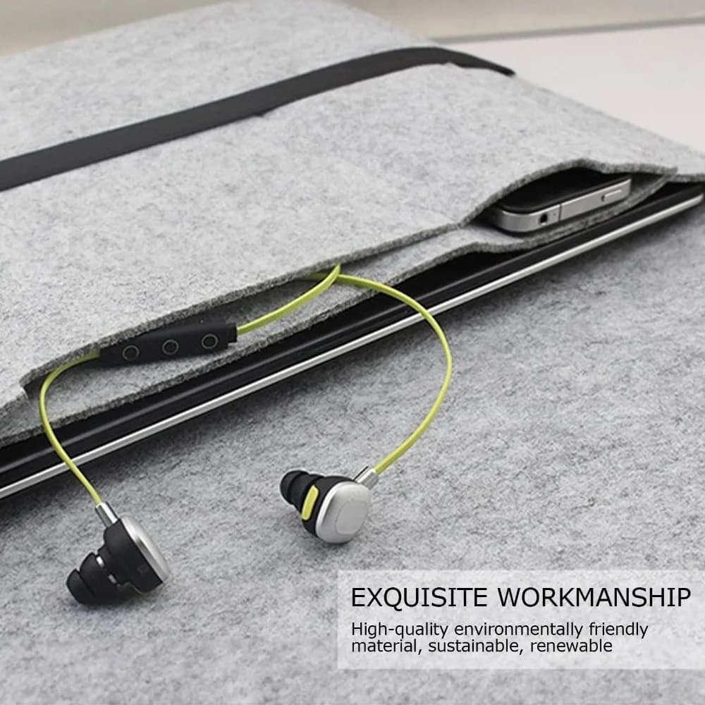 Borsa in Feltro di Fibra Chimica per Viaggi di Lavoro, Borsa Portatile in Feltro, Borsa per Laptop alla Moda per Uso Quotidiano