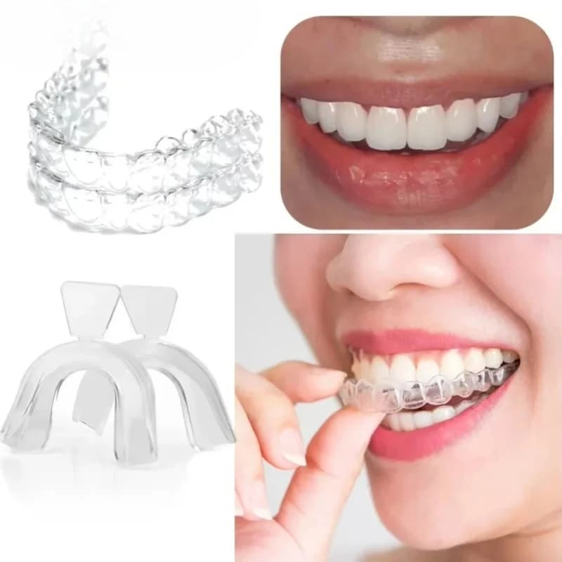 Protezione per Denti in EVA 1/8pc, Paradenti Notturno, Protezione per Bruxismo, Anti-russamento, Sbiancamento Denti, Protezione per Boxe