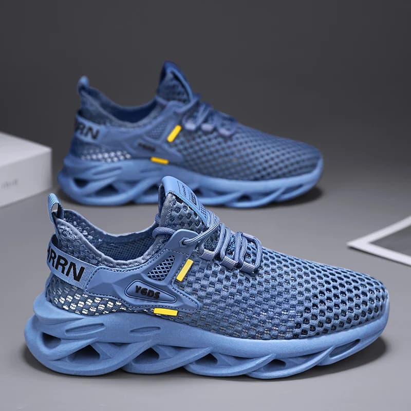 Men's Trampoline/canyoneering Shoes – Quick drying, wide network cable design, breathable athleisure footwear (to pair edition)