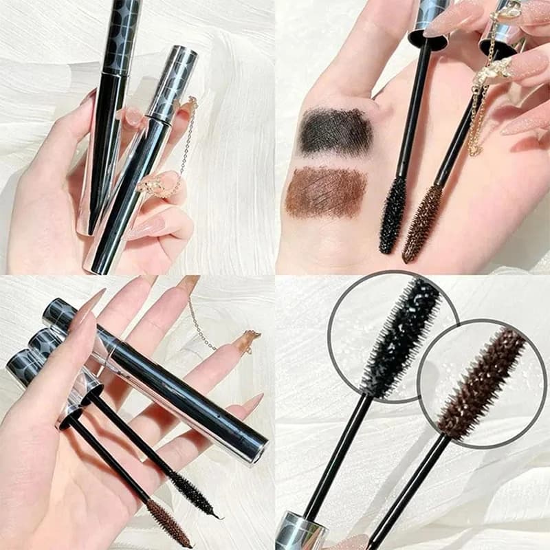 Extended licenses Designers also selected these stock photos Mascara Extension Black/Marrone Silk Effect, Waterproof Long Life, for Extension Eyelash, Makeup Eyes, Beauty Cosmetic