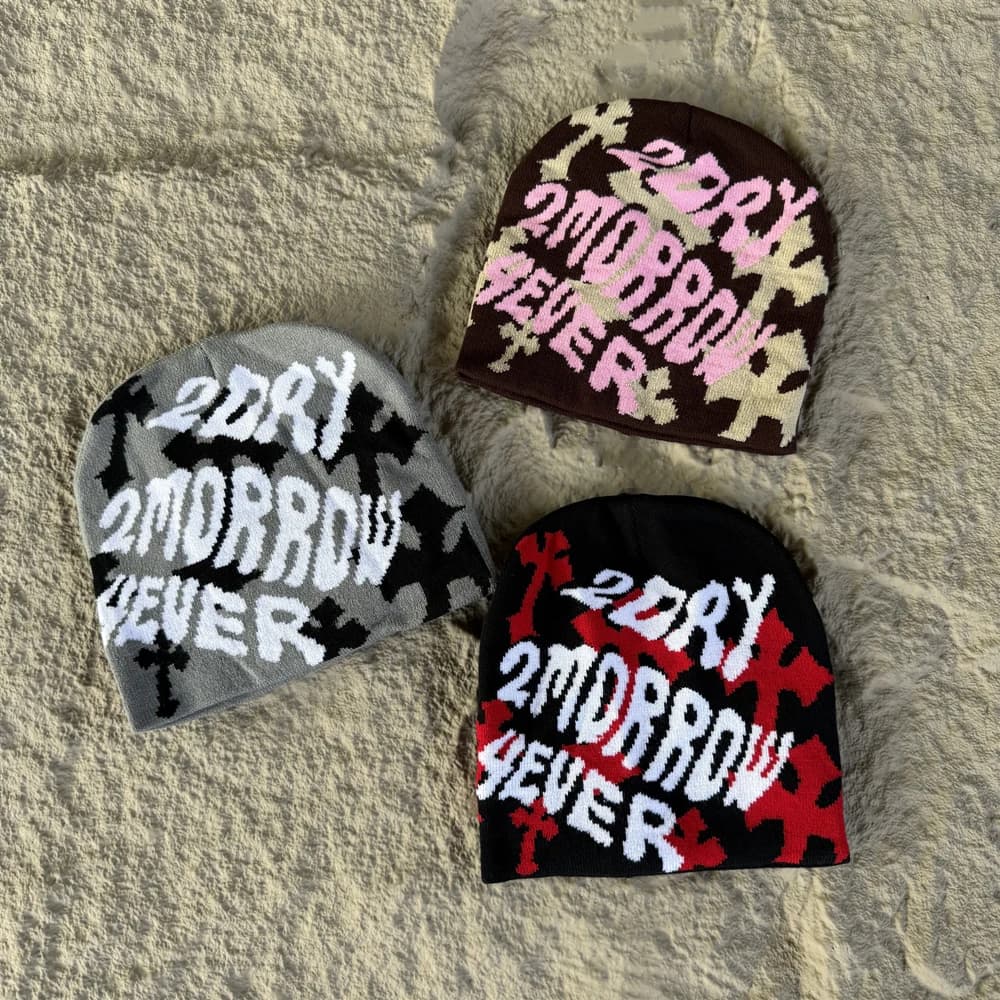 American Style Fashion High Quality Hip Hop Embroidery Retro Beanie Casual Hat 100%Cotton Outdoor Daily Hat For Men Women