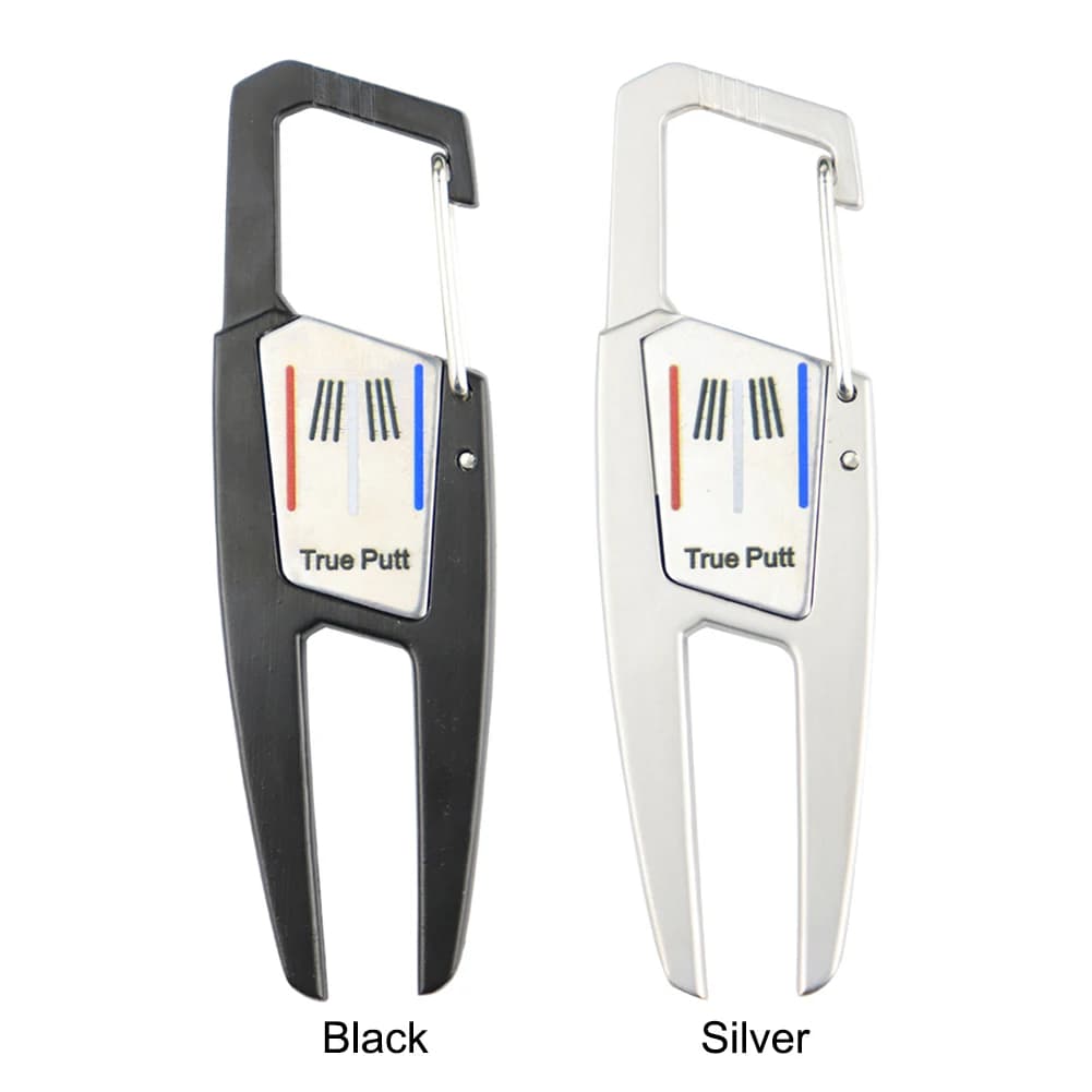Portable Golf Divot Repair Tool Training Aid Outdoor Putting Green Fork Zinc Alloy Green Fork Ball Tools Golf Sports Accessories