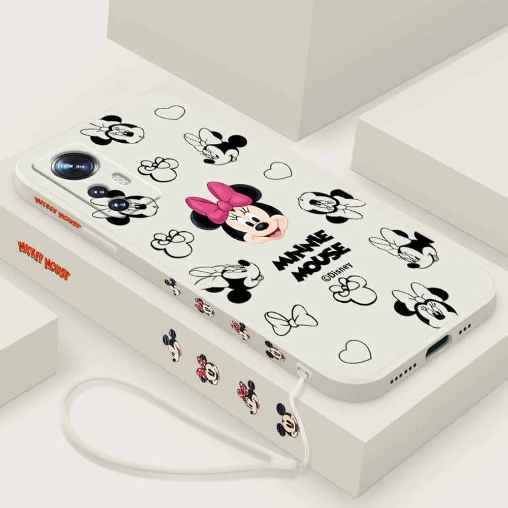Minnie Mickey For Redmi 15C 15A 14C A7 A5 Note 15 14 Mi 15T 15 POCO F7 X7 M6 C85 C75 Pro Plus Ultra Phone Case