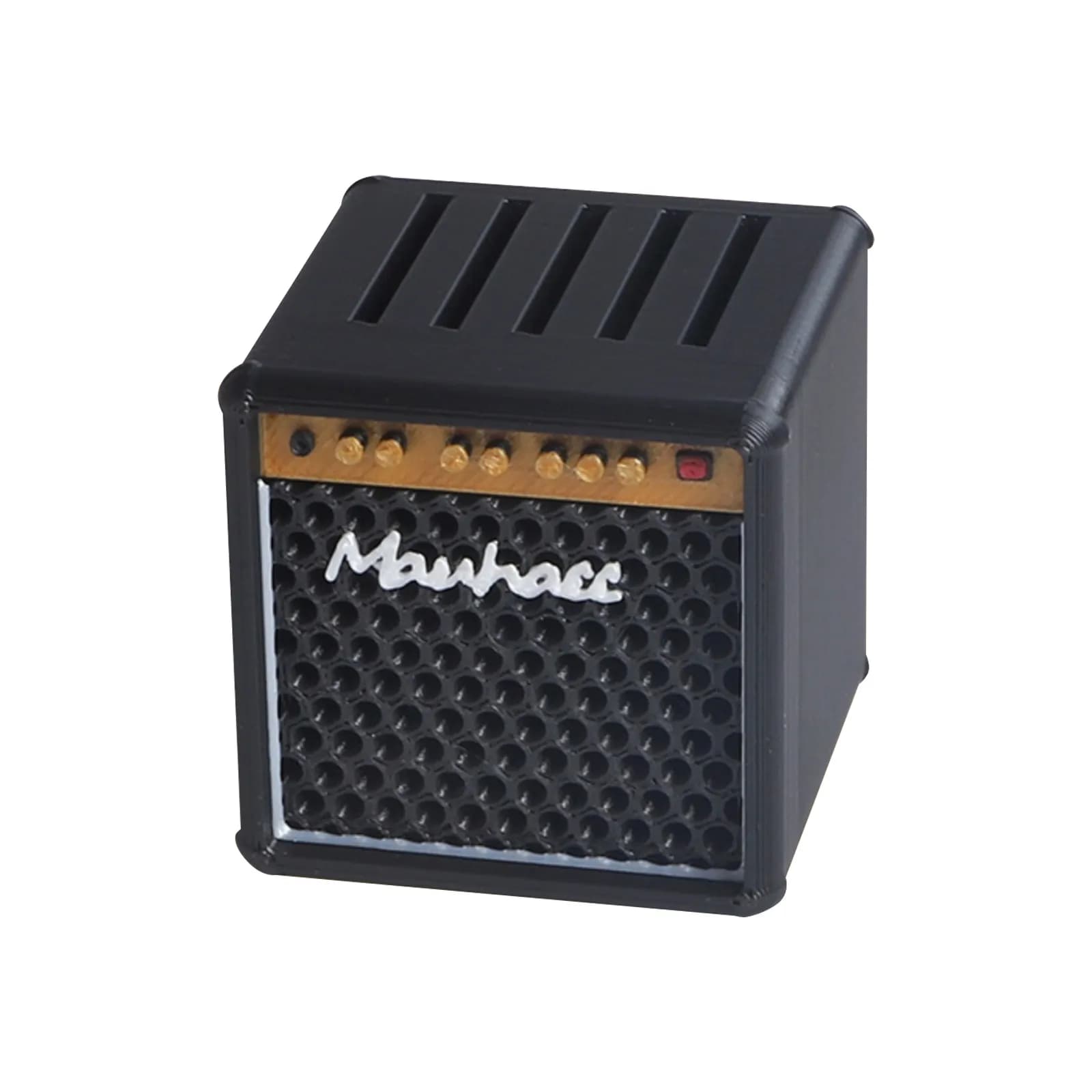 Porta plettro per chitarra portatile di grande capacità Impermeabile stampato in 3D Amp Altoparlante Plettri per chitarra Custodia per plettri e visualizzazione