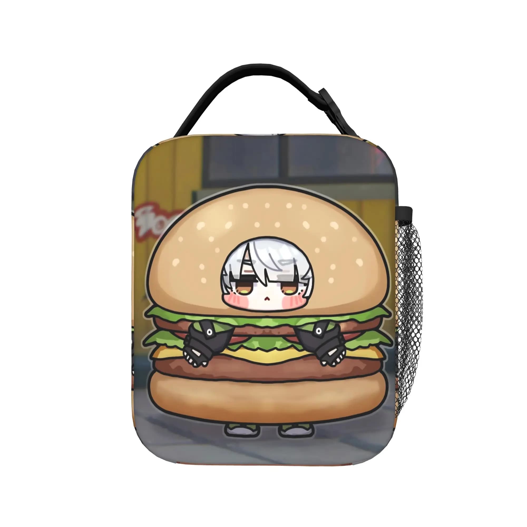 Scatola per il pranzo isolata Trickcal C-Chibi Go Games Merch Food Box Scatola per il pranzo termica dal design unico per picnic