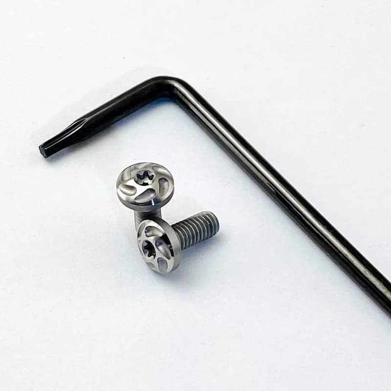 1 Set Head Screw Torx T8 Stainless Steel Home Screws for Handle DIY Knife Accessories for CZ 75 Grips S SP-01