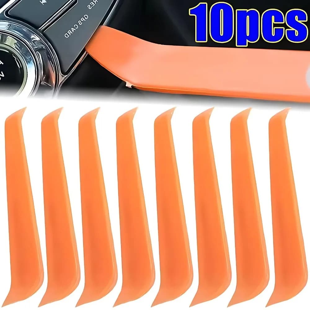 Attrezzo per smontaggio auto: leva manuale in plastica per rimozione pannelli radio, clip porta, finiture e cruscotto audio