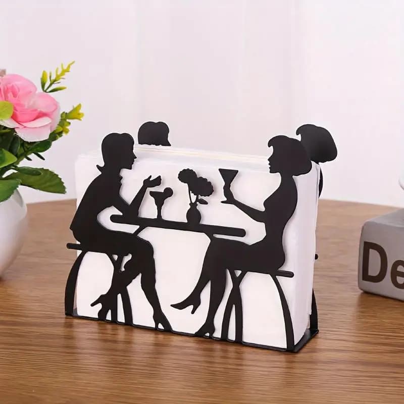 Porta asciugamani di carta da tavolo Porta fazzoletti per torte Tovaglioli igienici per tavolo Decorazione domestica Ornamento da tavolo