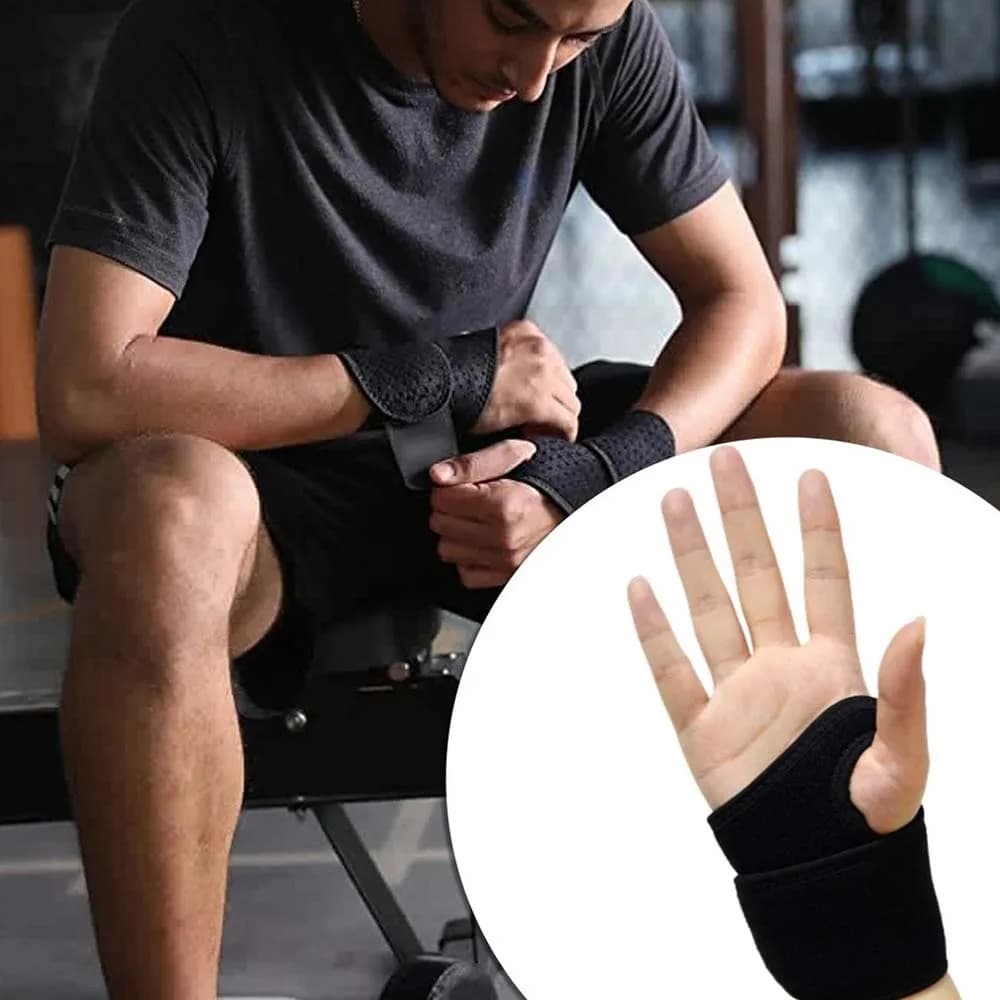 Polsino Accessori per la sicurezza sportiva Brace Wrap tunnel carpale Protezione per il polso Bendaggio per le mani Supporto per il polso Tutore per tunnel carpale