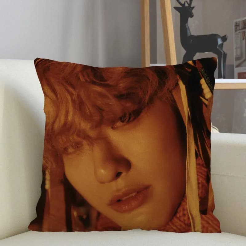 Musife Custom WOODZ Pillowcase Home Decoration 45x45cm Zipper Square Pillowcase Throw Pillow Cover Drop Shipping 04.24