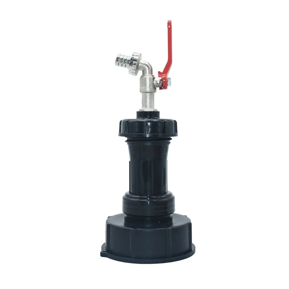 80mm 100mm IBC Water Tank Faucet Fittings 16mm Flexible Hose Stretcher for Nipple Connector for Water Pipe Adapter for Faucet Garden Irrigation