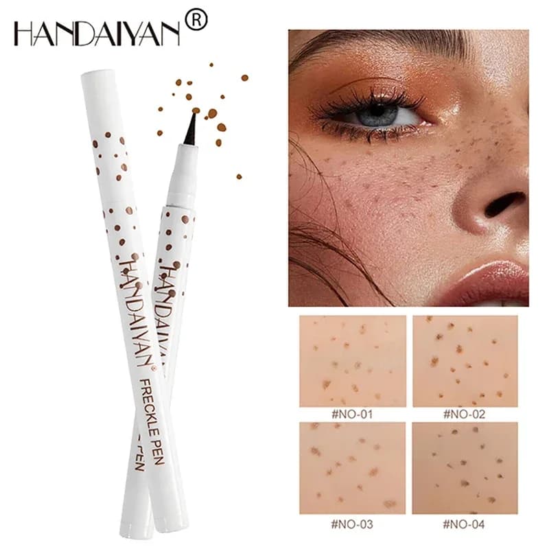 1PC Viso Lentiggini Finte Penna Naturale Impermeabile Realistico Lentiggini Finte Penna per L'aspetto di Lunga Durata Dot Spot Penna Makep Strumento Cosmetico