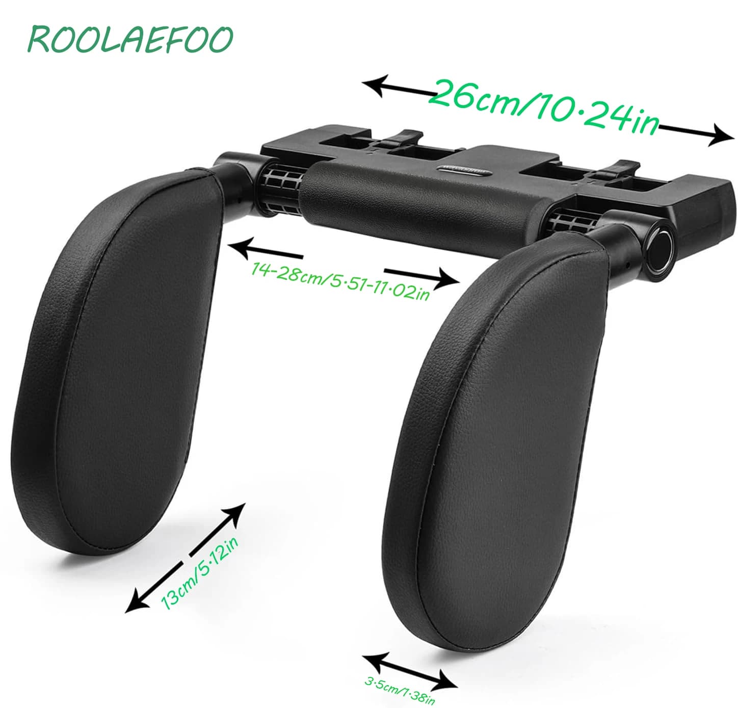 Thickened Memory Foam Road Pal Neck Support 180 Degree Adjustable Travel Sleeping Car Headrest Pillow