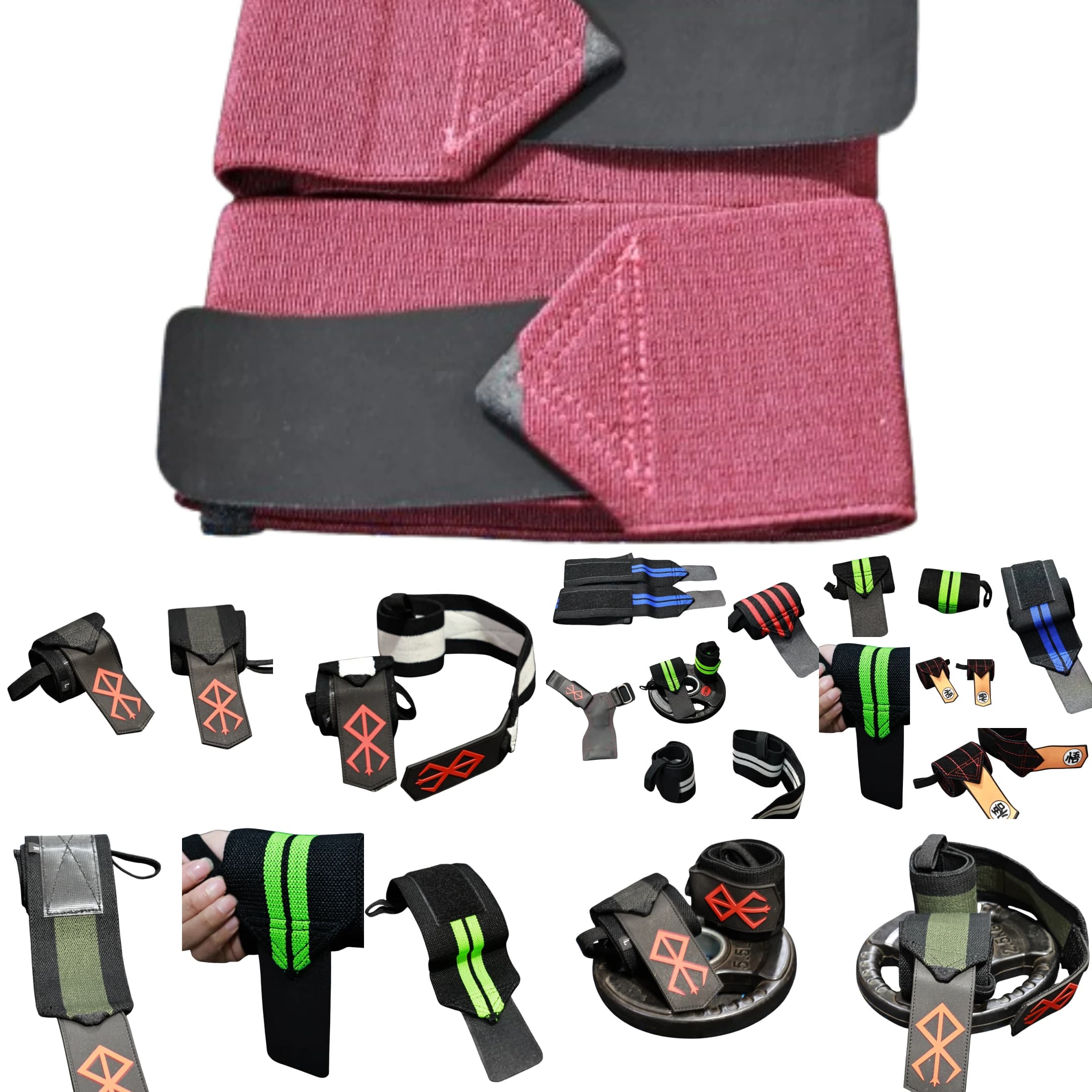 Supporto Professionale per Polso per Palestra, Fitness e Sollevamento Pesi, Traspirante, Regolabile, Compressivo, Protezione per il Sollievo dal Dolore