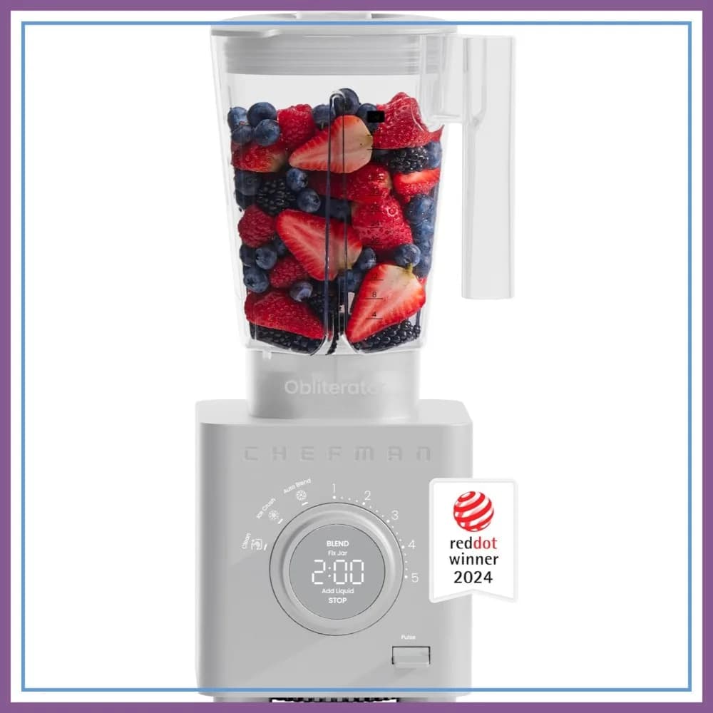 Frullatore da Banco 1380W per Frullati, Trita Ghiaccio e Frutta Congelata, Miscelazione Automatica, Lama in Acciaio Inossidabile