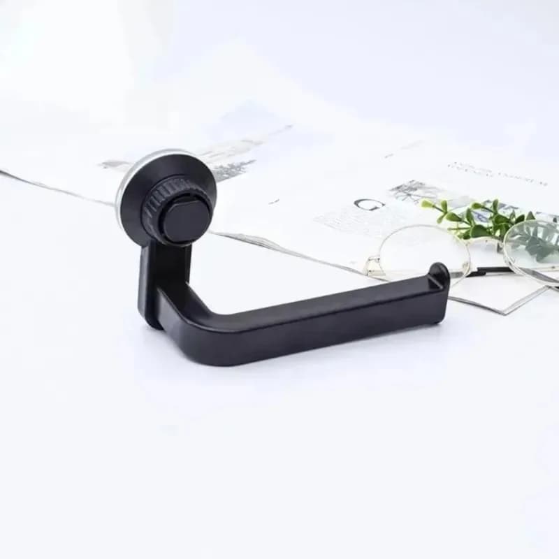 With Suction Cup for Bathroom and Kitchen, Vacuum Adsorption, Nail-free Wall Newest Wall Mount Self-Adhesive Toilet Paper Holder