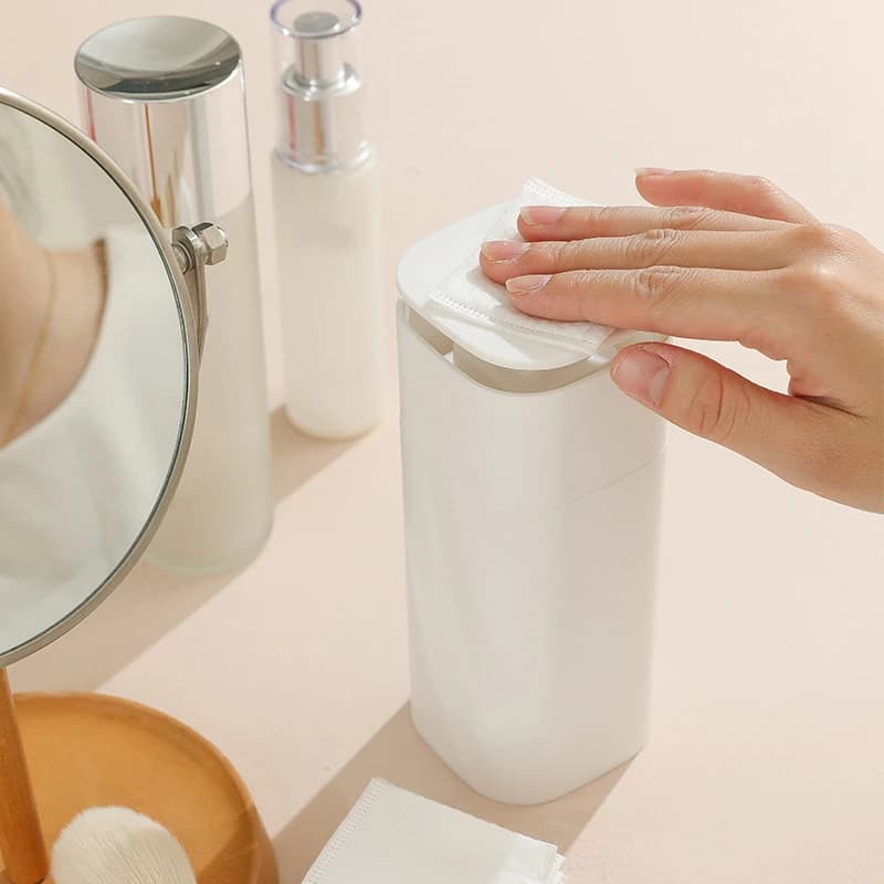 Flacone da 400 ml per Struccante e Solvente Unghie, Vuoto, con Pompa a Pressione, Dispenser in Plastica per Rimozione Smalto, Pulitore Portatile, Strumenti per Manicure e Trucco