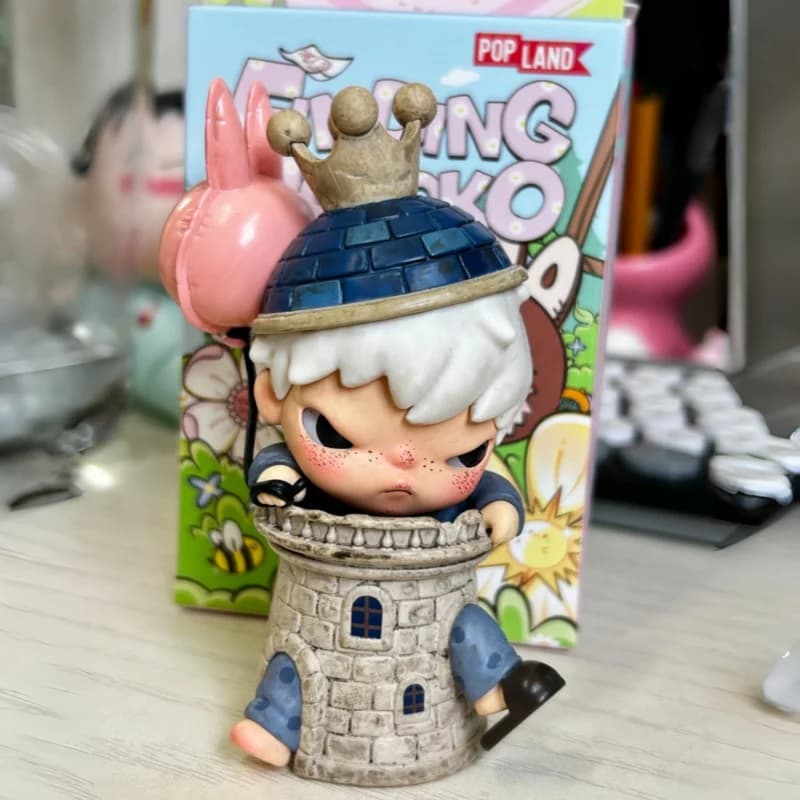 Originale Pop Mart Look For Mokoko Serie Guess Bag Cieco Scatola Anime Figura Giocattolo Bambola Carino Ornamenti Per Il Desktop Ragazza Ragazzo Festival Regalo