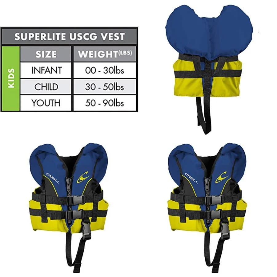 Giubbotto di salvataggio Superlite USCG per neonati