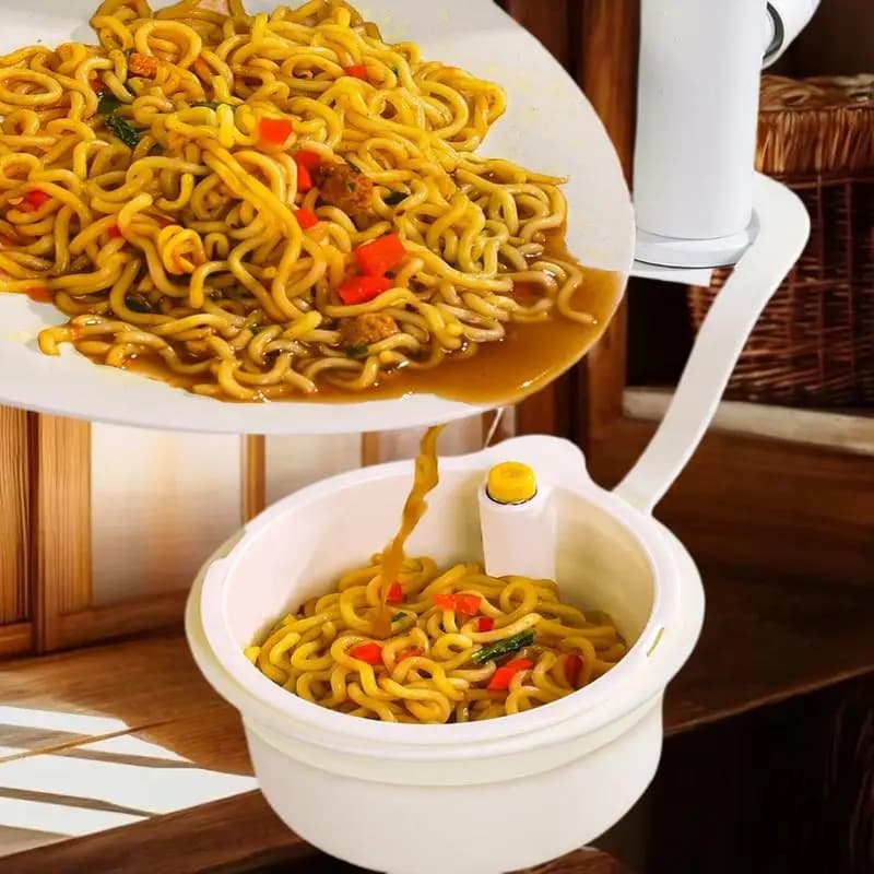 2 IN1 Sink Drain Basket Faucet Hanging Filter Bag Adjustable Automatic Basket Sink Sponge Rack Kitchen Waste Collector