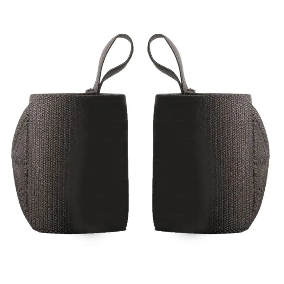 Fasce per polsi flessibili per sollevamento pesi Palestra Allenamento per la forza Supporto per il polso Fasce per braccialetti per pollice imbottite Braccialetti per powerlifting