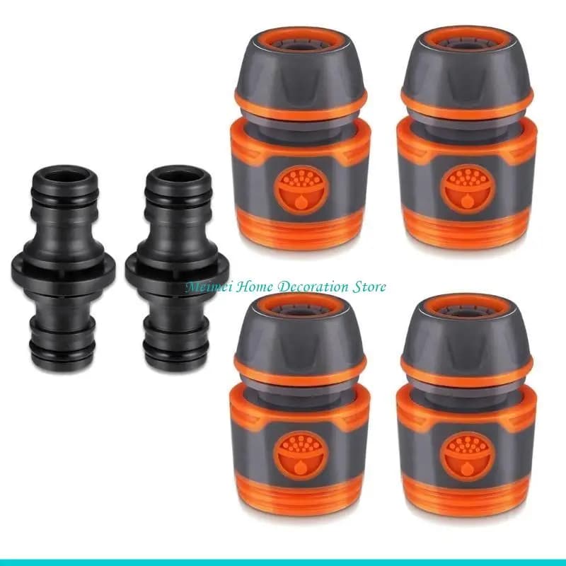H7BF 4 multiple size hose connectors and 2 expandable couplings for flexible hose connectors
