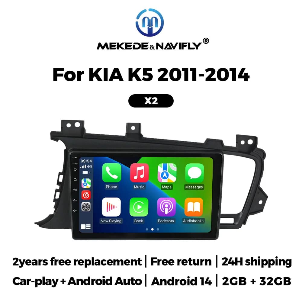 NaviFly Wireless Carplay Android AUTO Autoradio Intelligent System for Kia Optima K5 2013 - 2015 Video Multimedia GPS DSP