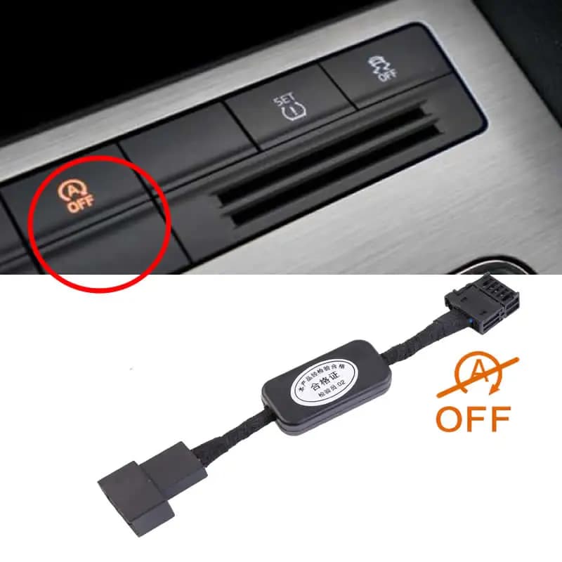 Per Skoda Octavia 5E MK3 2012-2019 auto sistema di avviamento automatico di arresto del motore dispositivo di eliminazione della spina del sensore Smart Stop Canceller