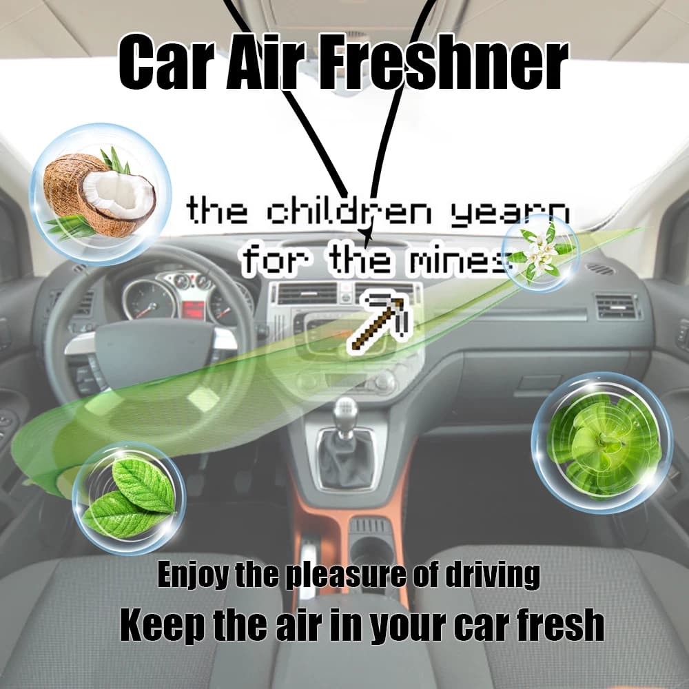 Perfume of my childhood, which spreads on the windscreen – Deodorant for cars