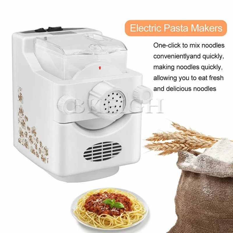 Macchina Elettrica per Pasta Fresca Domestica, Macchina per Tagliare l'Impasto per Cucina
