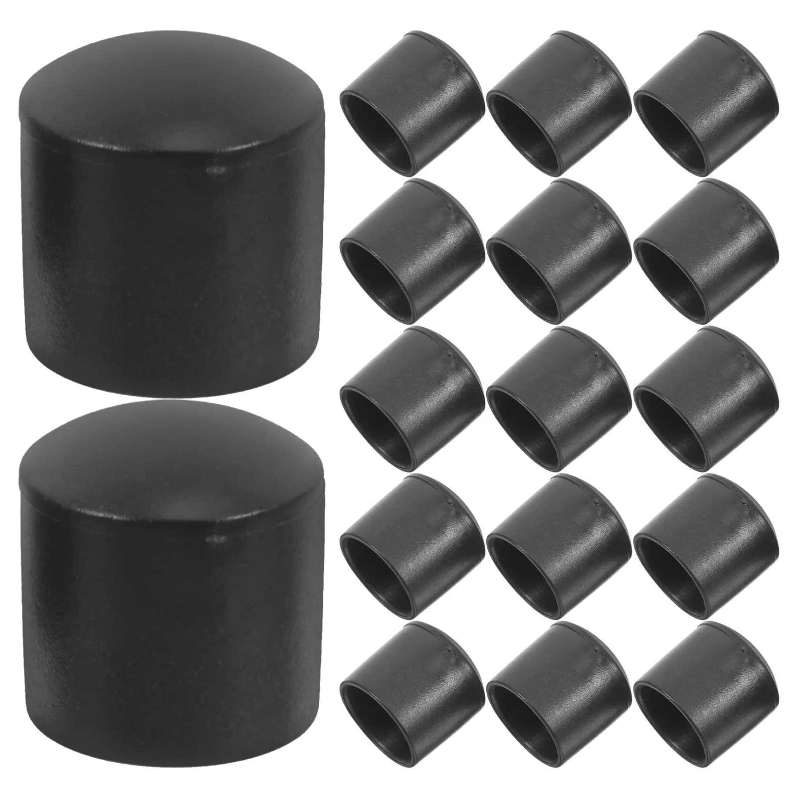 50Pcs Tent Accessories 16Mm Pole Caps Anti Puncture Ball Outdoor Tent Pole Protectors for Camping Hiking Trekking