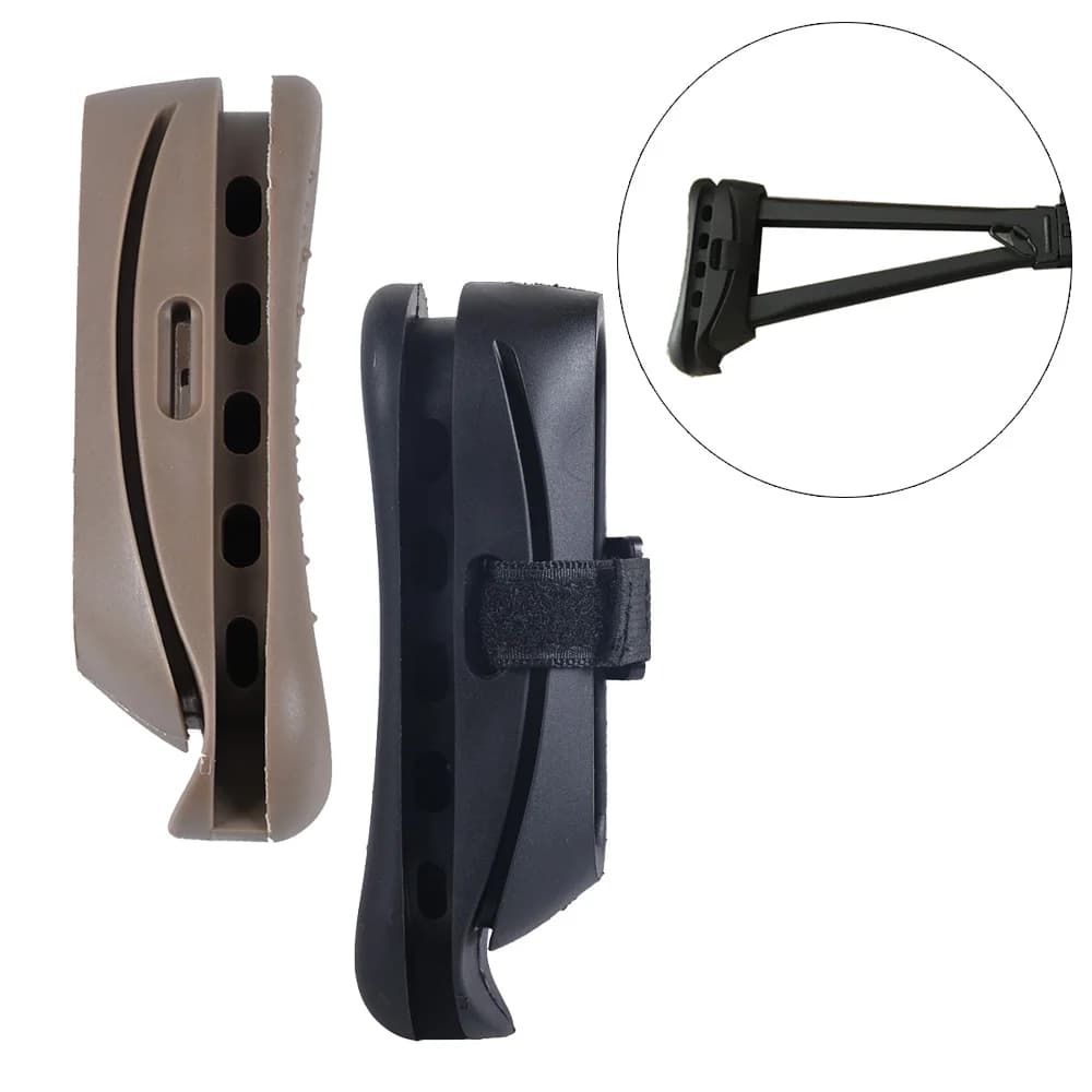Caccia Airsoft AK Stock Pad Gomma antiurto AK47/74 Buttstock Cuscino posteriore Fondina Accessori