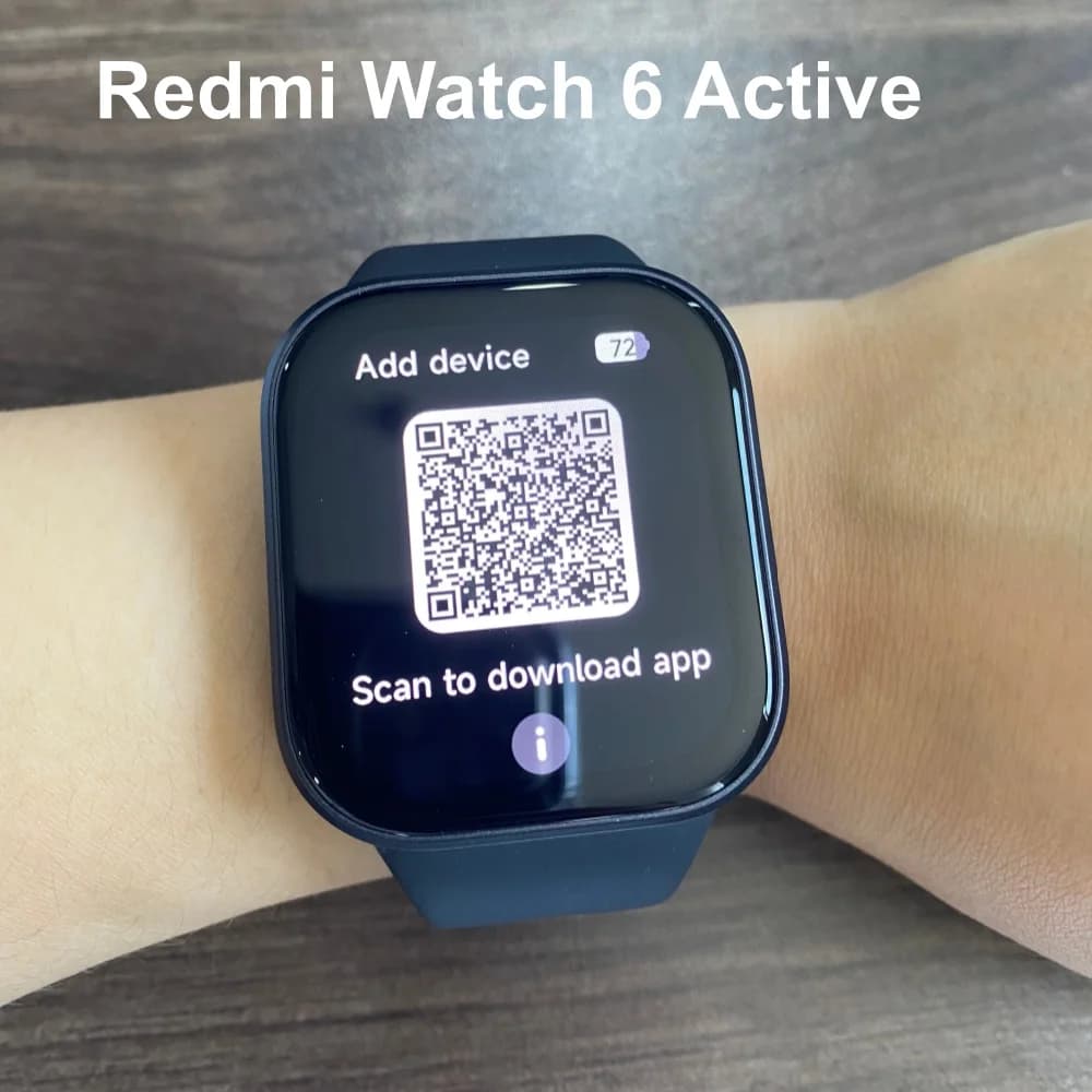 Global Version Xiaomi Redmi Watch 6 Active Smartwatch 1.85''AMOLED 18 Days Battery BT Calling All-day Heart Rate,Stress Tracking