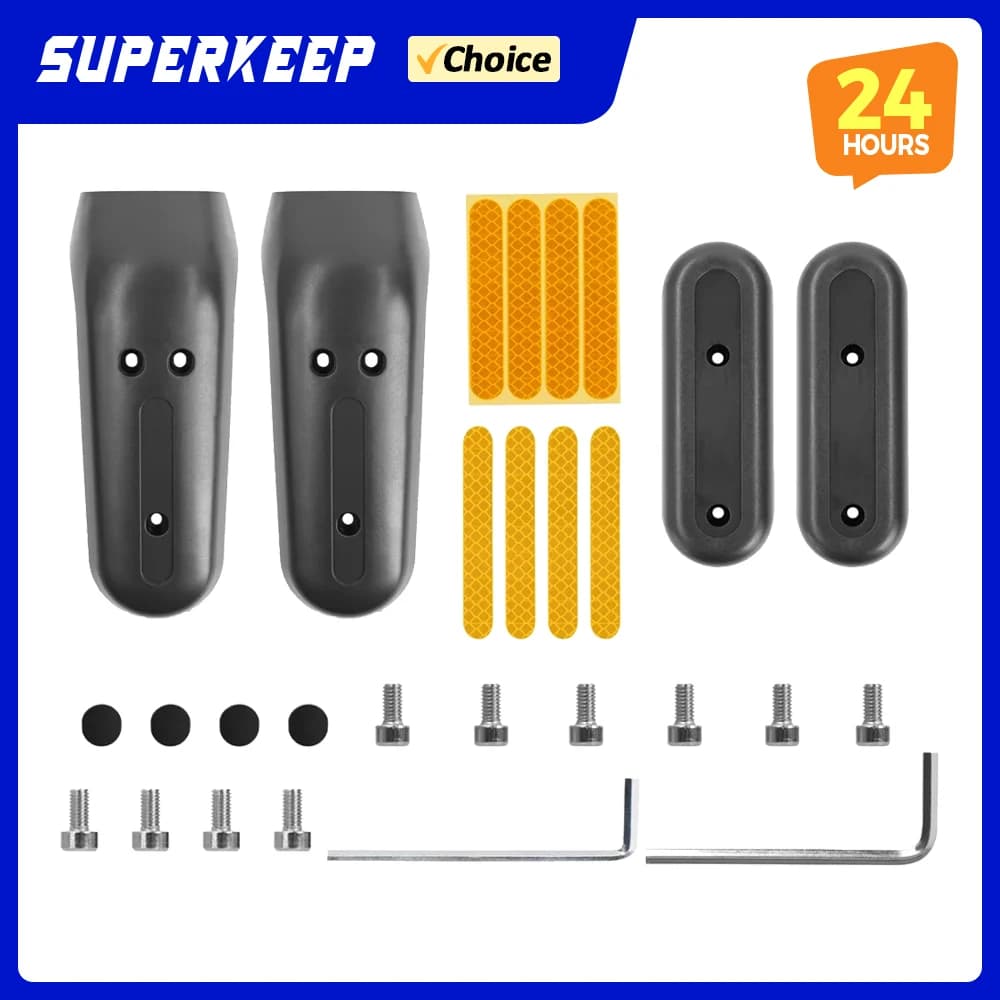 Decorative Cover Front and Rear, Protective Smooth, Reflective Scooter Parts Sticker Ninebot Max G30D