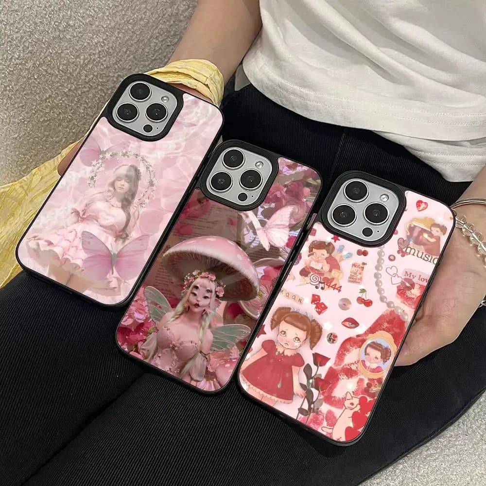 Singer M-Melanie Martinez Phone Case for Iphone 18 17 16 E 15 14 Air 13 12 11 Pro Max Mini Plus Fundas Shell PC+TPU Cover