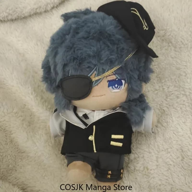 Peluche Anime Genshin Impact Kaeya Reaper Series, 20cm, con Capelli di Coniglio, Corpo Normale, Personaggio Carino del Gioco