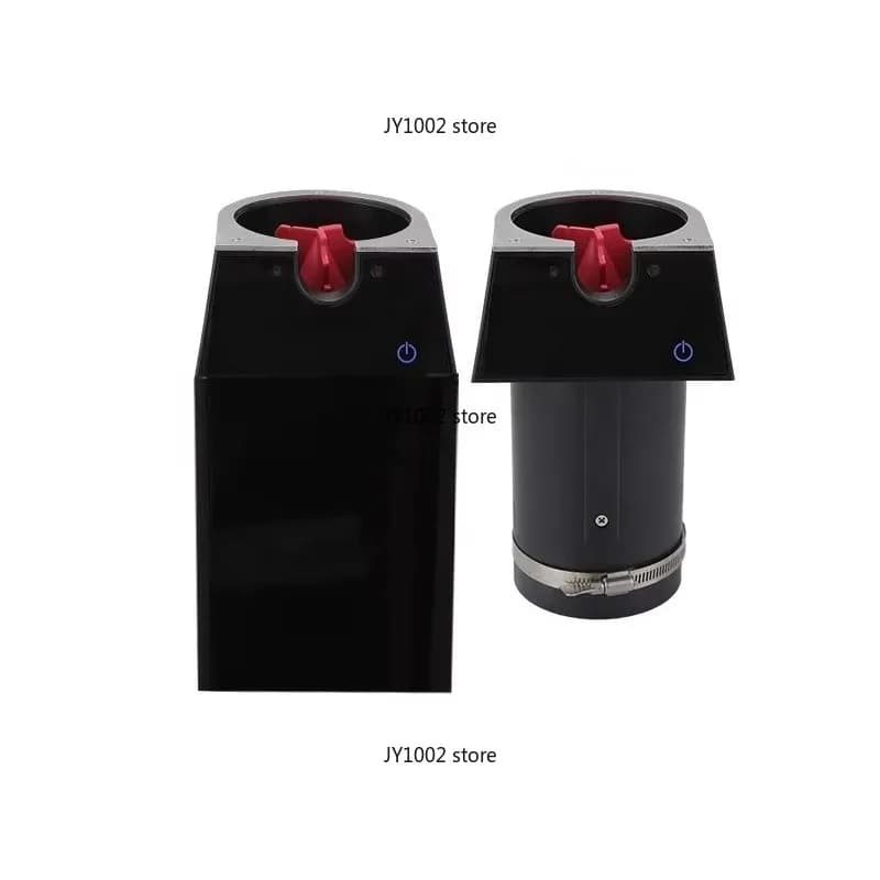 Macchina Elettrica Automatica Professionale per la Pulizia del Portafiltro Espresso con Contenitore Raccogli-Polvere e Accessori per la Pulizia Commerciale