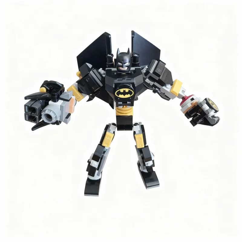 225 Pezzi MOC Bat Mech Super Heroes DCD Modello Batman Blocchi da Costruzione Giocattolo Regalo di Natale Idea Creativa Fai-da-Te da Assemblare