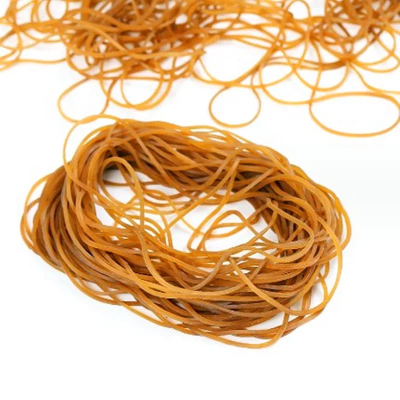 50 pezzi di elastici grandi, fasce elastiche per pattumiera per forniture per ufficio, pattumiera, cartelle di file, lettiera per gatti diametro 102 mm