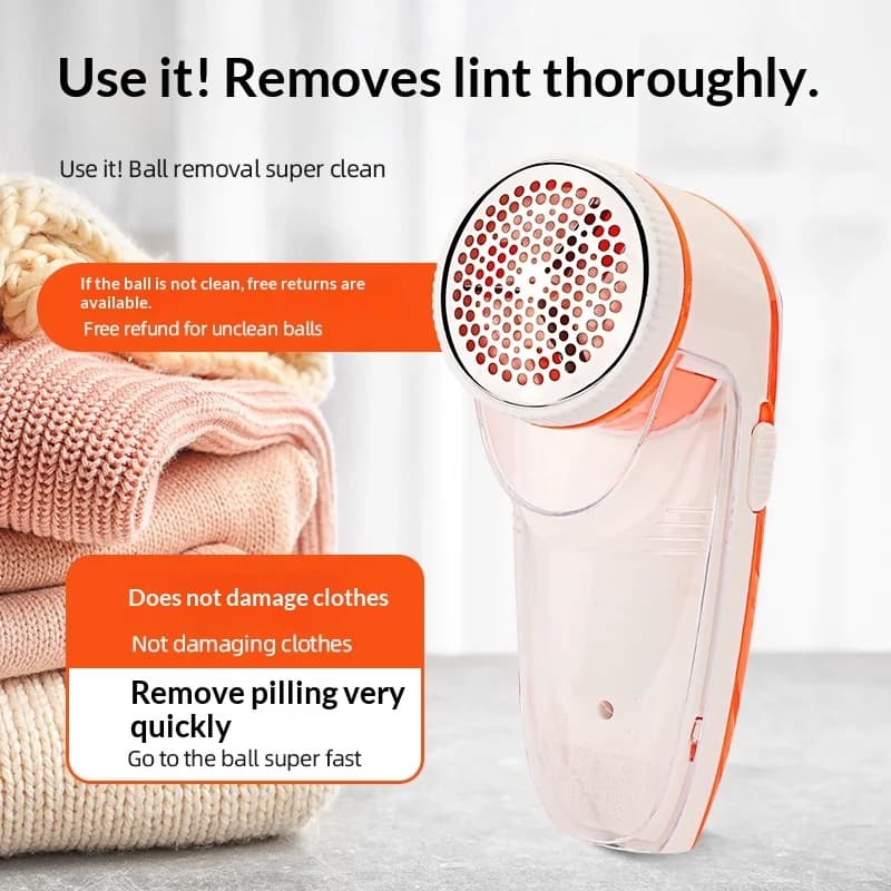 〔NN71〕Professional Lint Remover Fuzz Trimmer Portable Electric Fabric Shaver For Clothes Household