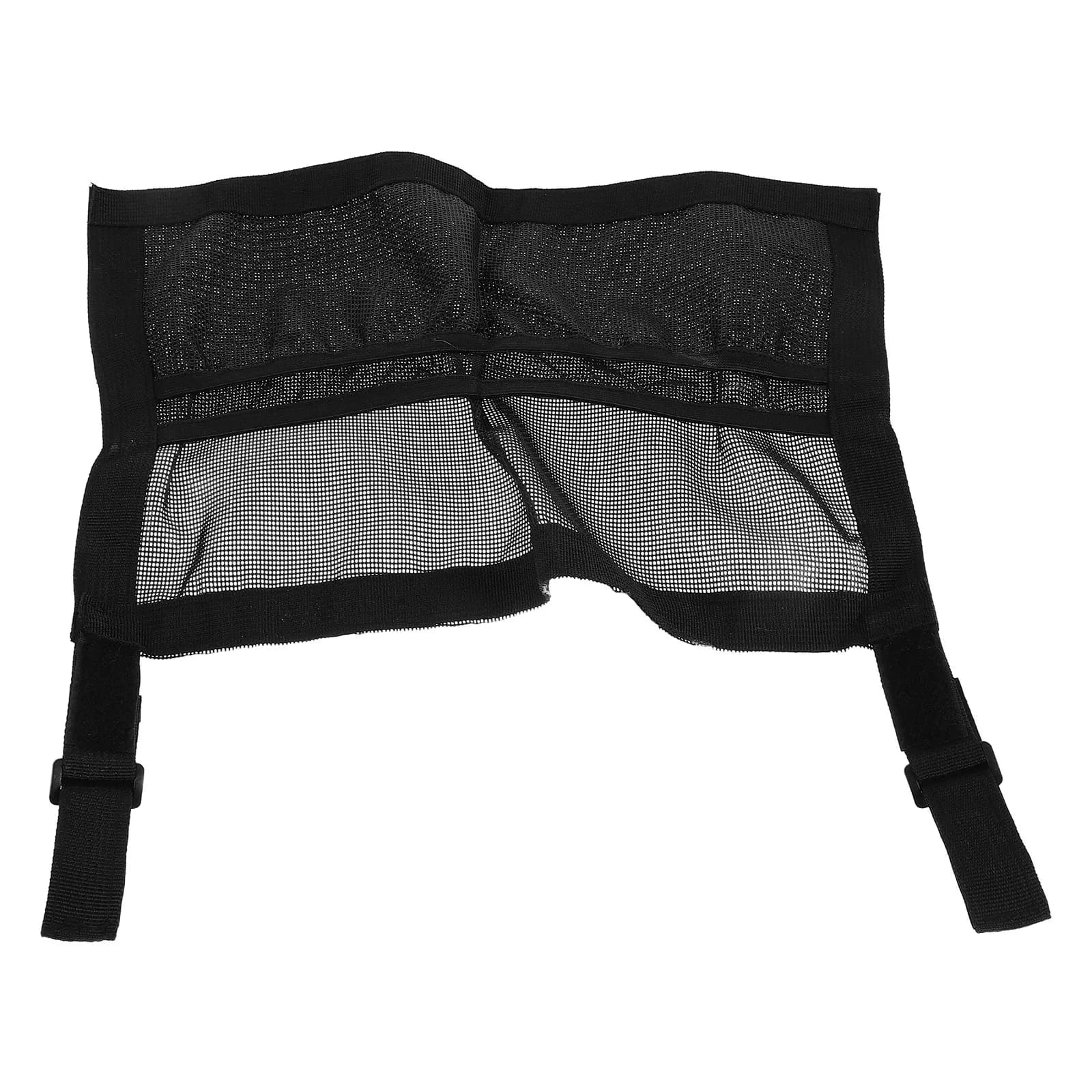 Table Tennis Paddle Organizer Hanging Mesh Storage Bag for Paddles Balls Home Club Training Equipment