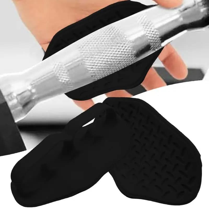 Non-slip gymnasium glove for fingerless training, weight lifting handles, comfortable and breathable workout handlebars