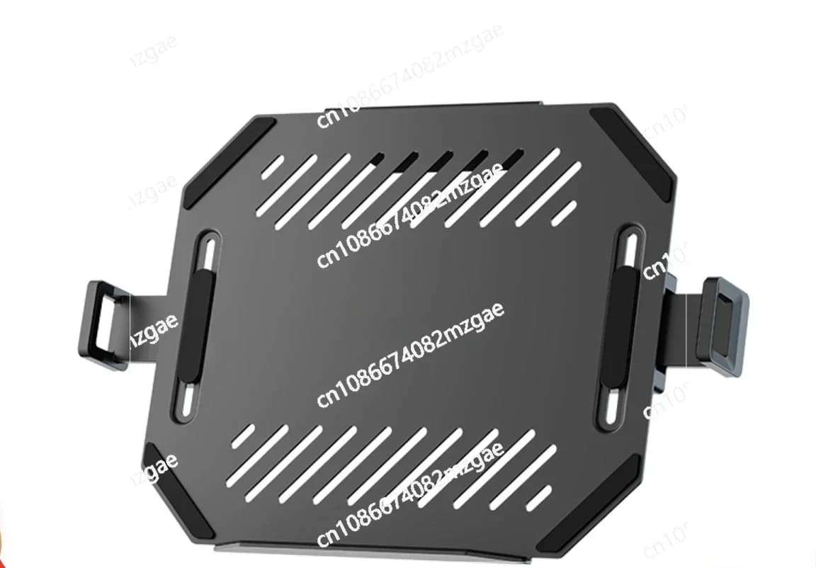 Supporto per vassoio per laptop, sospensione verticale per computer, vassoio per accessori con braccio meccanico di raffreddamento