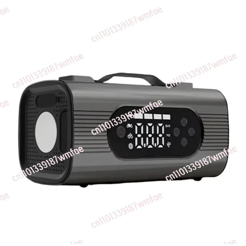 Avviatore di emergenza portatile da 12 V per avviamento di emergenza per auto multifunzionale 8 in 1 con gonfiatore