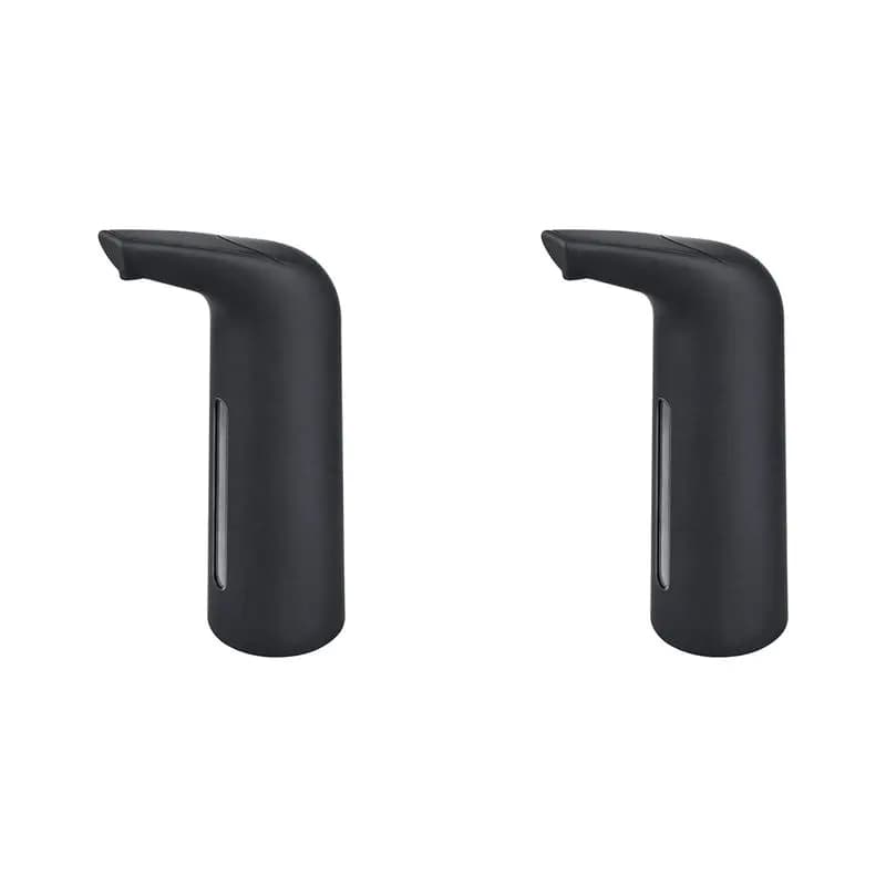 2 dispenser di sapone schiumogeno per le mani, dispenser automatico di sapone senza contatto, dispenser automatico di sapone liquido per piatti con sensore per il bagno