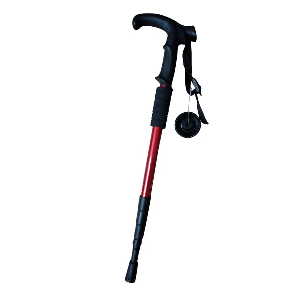 Aluminum Alloy Trekking Stick, Telescopic, Non-slip, Lightweight, Adjustable, With Comfortable Handle, For Men and Women